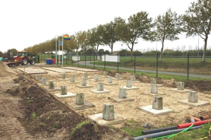 Clubhuis voor Rugbyclub-Fundering